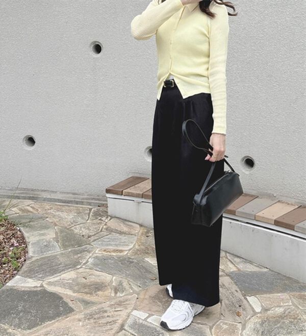 GeeRA（ジーラ）の「３タックワイドパンツ（フルレングスパンツ）」｜詳細画像