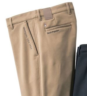 「＜ハッシュパピー＞らくらく暖かチノパンツ（メンズフルレングスパンツ）」｜ベージュ