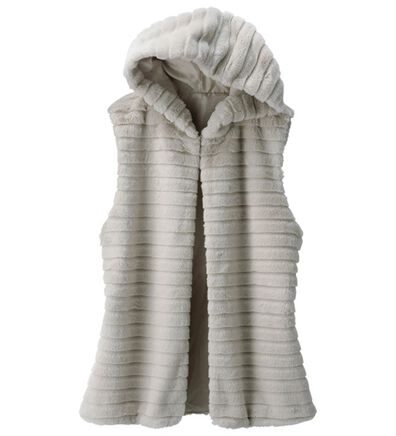 ルフラン（ルフラン）の「ファー素材ベスト（ベスト）」