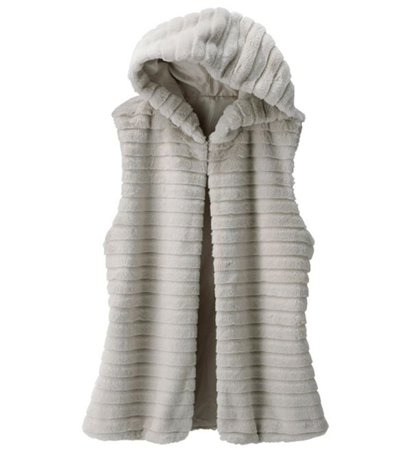 ルフラン（ルフラン）の「ファー素材ベスト（ベスト）」｜詳細画像