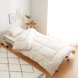 iellio（イエリオ）の「お買得コンパクト布団３点セット（その他寝具）」｜ベージュ
