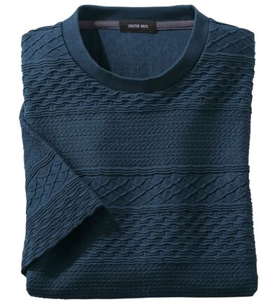 「綿１００％アイスジャカードＴシャツ（メンズＴシャツ）」