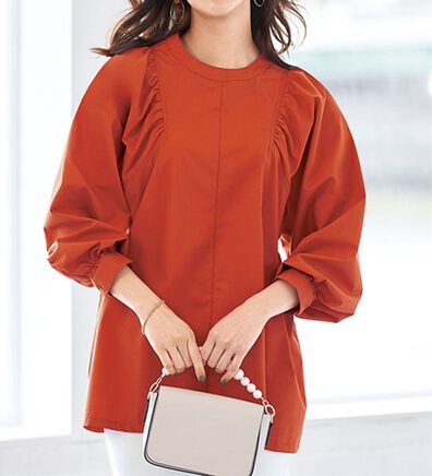 BELLUNA（ベルーナ）の「錯覚華奢見せ！ふわりブラウス（ブラウス）」