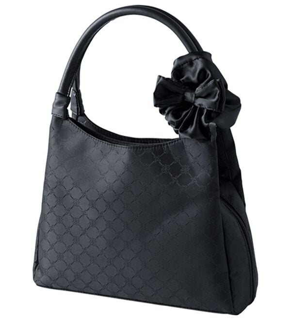 「大きく開くフォーマルジャカードバッグ（その他バッグ）」｜1