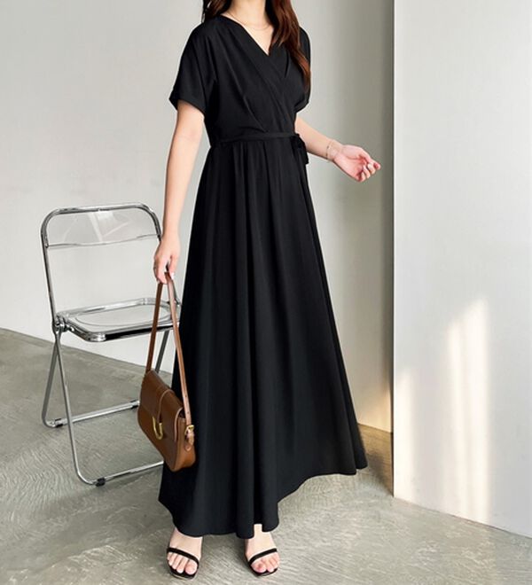 GeeRA（ジーラ）の「カシュクールフレアーワンピース（その他ワンピース）」｜詳細画像