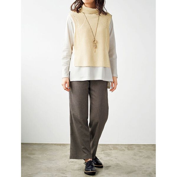 BELLUNA（ベルーナ）の「ベストとセットになったティアードワンピース（その他ワンピース）」｜詳細画像