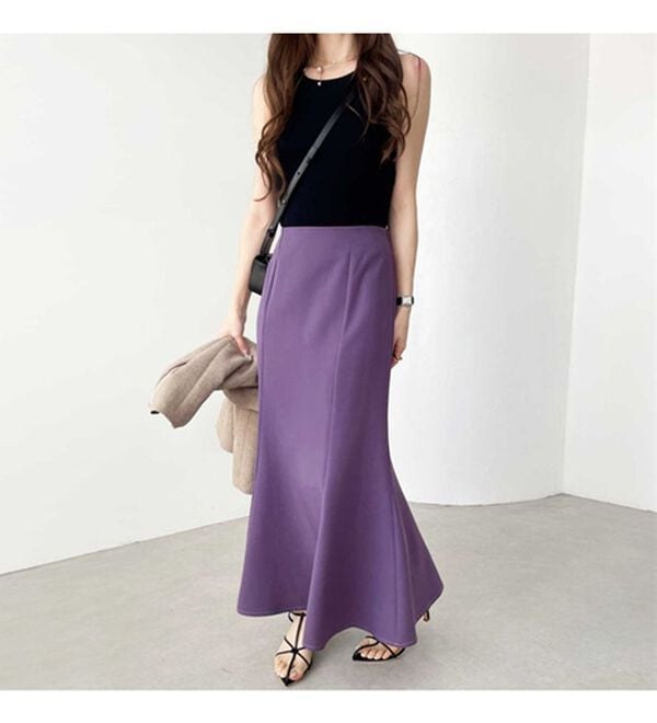 GeeRA（ジーラ）の「ストレッチマーメイドスカート（ロングスカート）」｜詳細画像