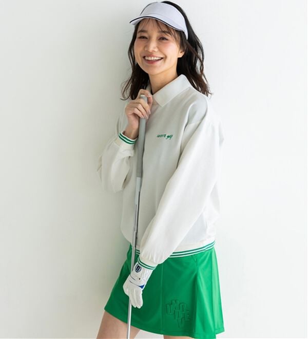 BELLUNA（ベルーナ）の「【三枝こころコラボ】配色ライントレーナー（カットソー）」｜詳細画像