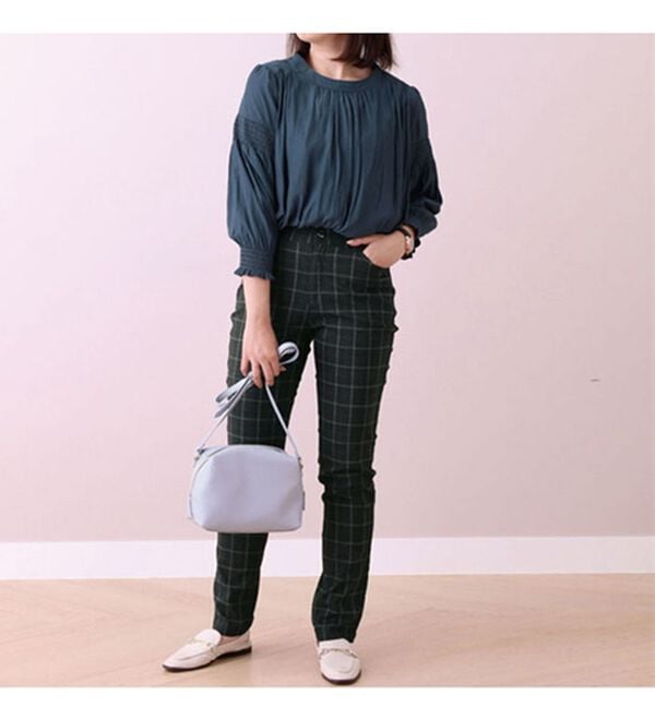 BELLUNA（ベルーナ）の「ウルトラ美脚！ストレッチパンツ（フルレングスパンツ）」｜詳細画像