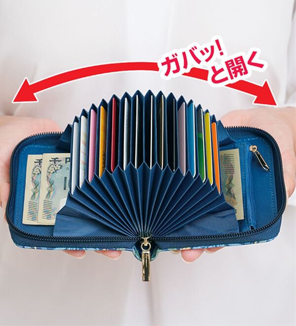 「モリスワールドコレクション大収納カードケース（財布・パスケース）」｜詳細画像