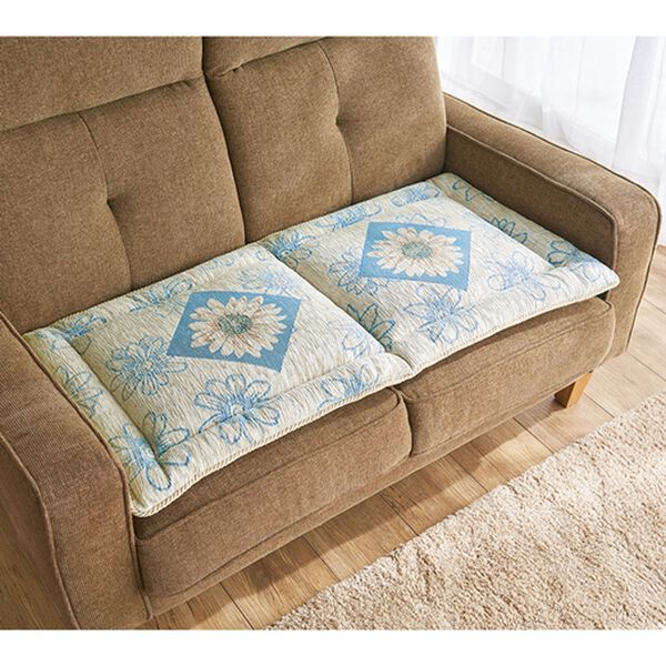 「イタリア製ジャカード織シートクッション「マルゲリータ」（クッション・クッションカバー）」｜詳細画像