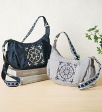 「ペイズリー刺繍のショルダーバッグ（ショルダーバッグ）」