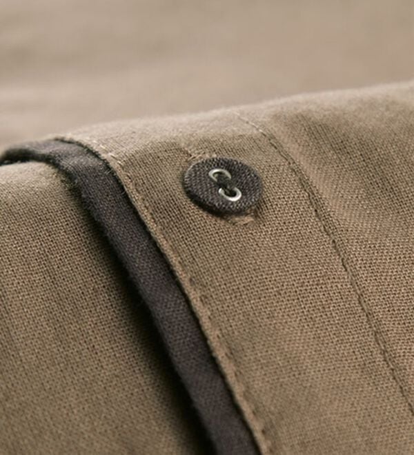 BELLUNA（ベルーナ）の「＜＆ｃｏｃｏｃｈｉ＞コットンリネン素材配色デザインワンピース（シャツワンピース）」｜詳細画像