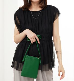 BELLUNA（ベルーナ）の「チュール使いギャザーデザインブラウス（ブラウス）」｜詳細画像