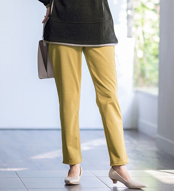 BELLUNA（ベルーナ）の「新触感！マシュマロみたいななめらかストレッチパンツ（フルレングスパンツ）」｜詳細画像