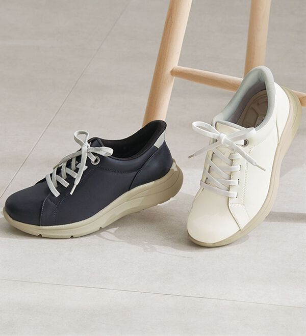 ルフラン（ルフラン）の「＜あとりえＯＫＡＤＡ＞５Ｅすぽ履きコンフォートシューズ（スニーカー）」｜詳細画像