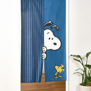 「スヌーピーのれん（のれん・間仕切り・カフェカーテン）」｜詳細画像