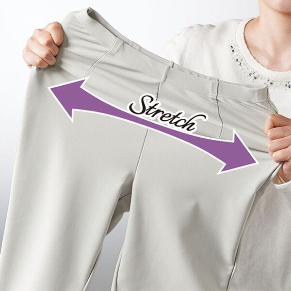 BELLUNA（ベルーナ）の「日本製伸びて暖かハイテンションパンツ（フルレングスパンツ）」｜詳細画像