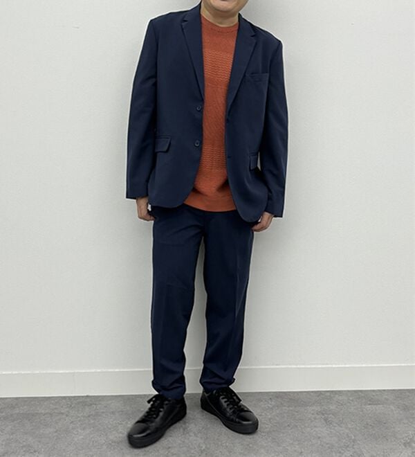 REMEN'S（リメンズ）の「【接触冷感】楽ちんセットアップ（ビジネススーツ）」｜詳細画像