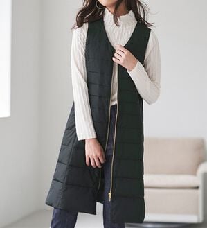 RANAN（ラナン）の「２ＷＡＹダウンジャンスカ（その他ワンピース）」｜ブラック