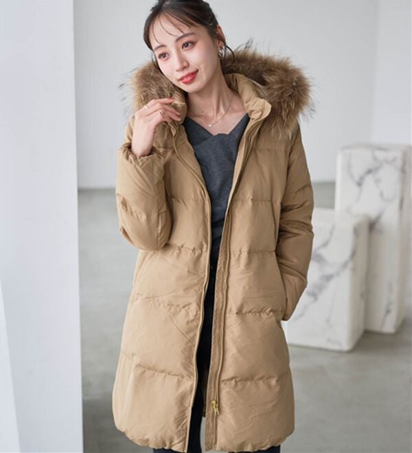 RANAN（ラナン）の「リアルファー付ダウンコート（ダウンコート・ジャケット・ベスト）」｜詳細画像