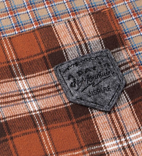 「＜インスパイア＞パッチワークデザインシャツ（メンズシャツ）」｜詳細画像