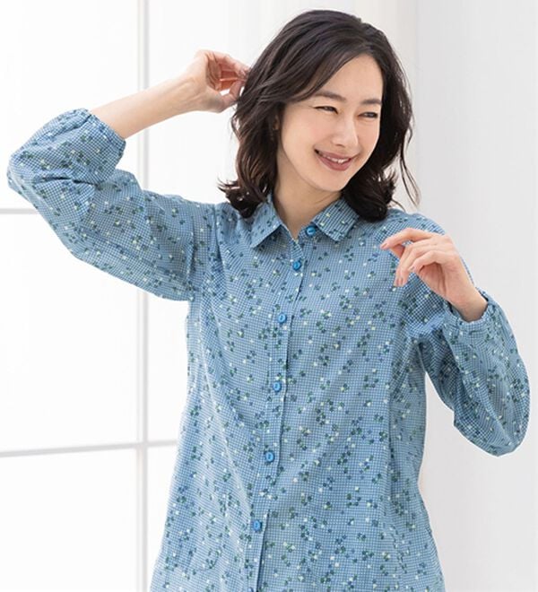 ルフラン（ルフラン）の「【３色組】暮らしの主婦シャツ（シャツ）」｜詳細画像