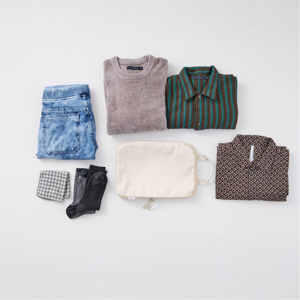 iellio（イエリオ）の「圧縮トラベルポーチ４点セット（その他日用品）」｜詳細画像