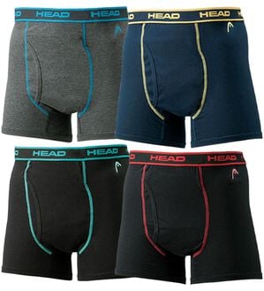 「【４枚組】＜ヘッド＞染みないスポーティデザインボクサー（メンズボクサーパンツ）」｜詳細画像
