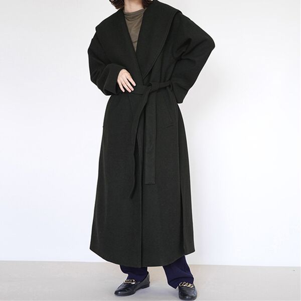 ウール調セーラーカラーオーバーコート - ベルーナ【公式】