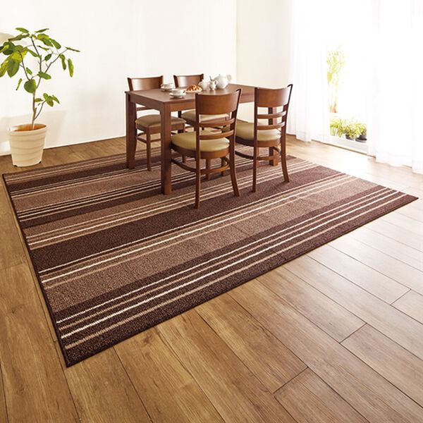 「日本製はっ水防汚ダイニングラグ（カーペット）」｜詳細画像
