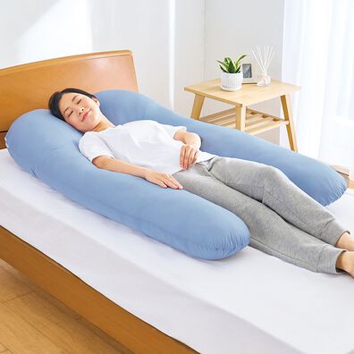 「包み込まれる幸せＵ字抱き枕（枕）」