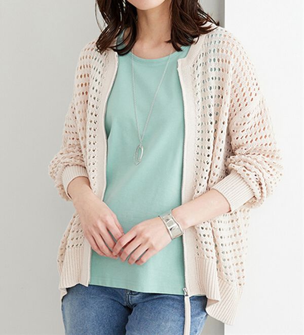 BELLUNA（ベルーナ）の「ヒンヤリ綿１００％大人顔タンクトップ（タンクトップ・キャミソール）」｜詳細画像