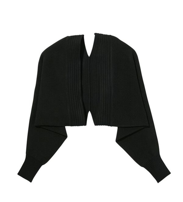GeeRA（ジーラ）の「ふんわり柔らかニットボレロカーディガン（ニットカーディガン）」｜詳細画像