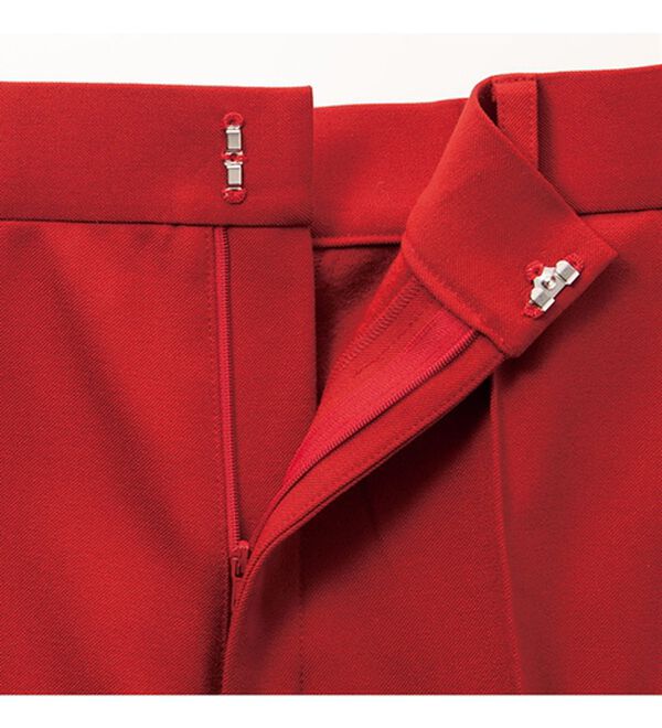 VINNO（ヴィノ）の「ソフトサーモ混裏起毛ストレッチセミフレアーパンツ（フルレングスパンツ）」｜詳細画像