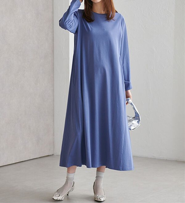 RANAN（ラナン）の「【選べる２丈】＜ＢＣ＞ポケット付マキシワンピース（その他ワンピース）」｜詳細画像