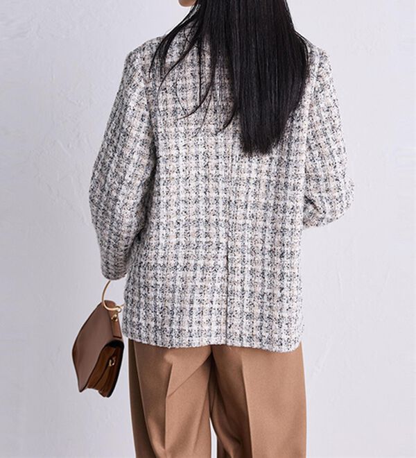 RANAN（ラナン）の「ツイードジャケット（テーラードジャケット）」｜詳細画像