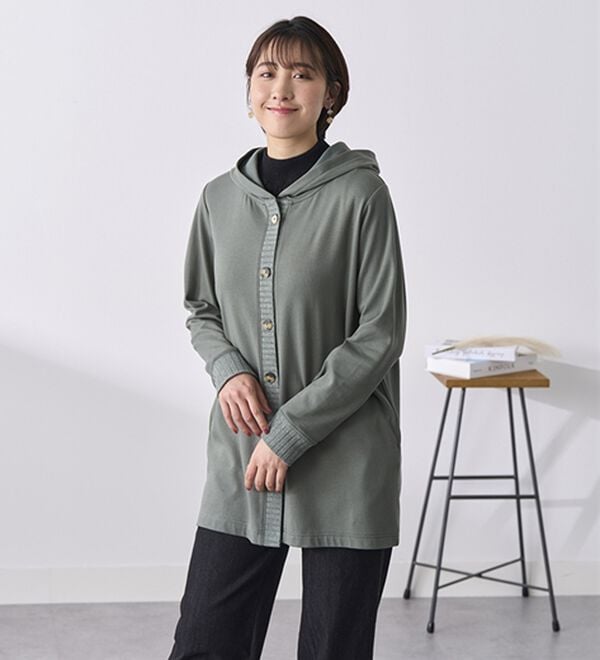 BELLUNA（ベルーナ）の「【メルティポンチ】フード付ブルゾン（ブルゾン）」｜詳細画像