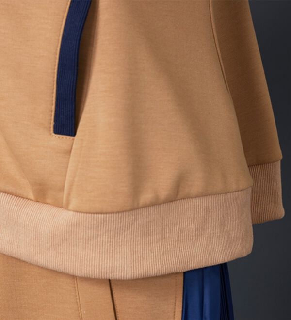 BELLUNA（ベルーナ）の「【Ｌａｇｒｉｌｕａ】配色ライン使いコクーンジャケット（その他ジャケット）」｜詳細画像