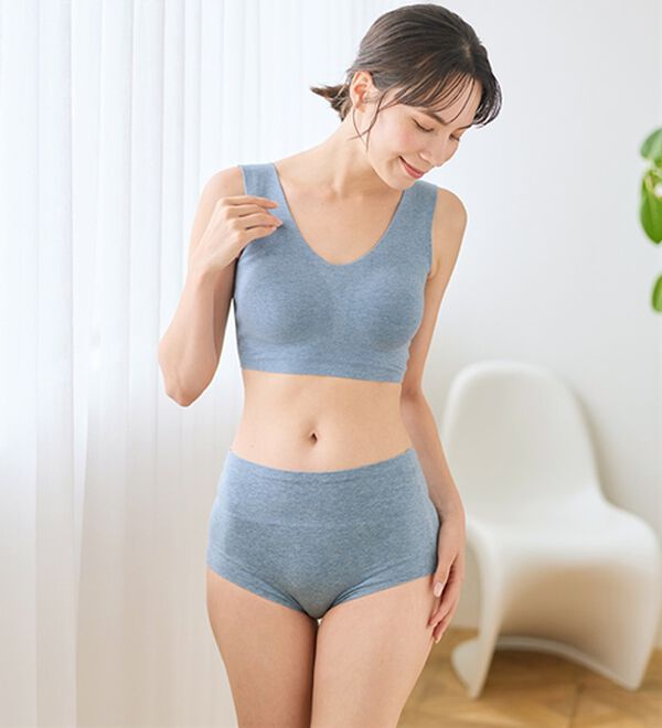 LAVIENNE（ラヴィエンヌ）の「【ピタッとフィット】締め付けにくいスーピタブラ・ショーツ（別売）（ブラジャー）」｜詳細画像