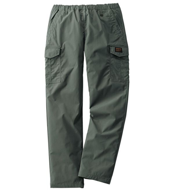 「アウトドアプロダクツ　年間定番らくらくカーゴパンツ（メンズフルレングスパンツ）」｜チャコール