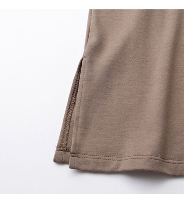 YU'NOW（ユナウ）の「【抗菌防臭】【吸水速乾】ブラ紐隠しのインナーワンピース（スリップ・ペチコート）」｜詳細画像