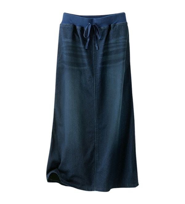 LAVIENNE（ラヴィエンヌ）の「裏フリースデニムスカート（ロングスカート）」｜詳細画像