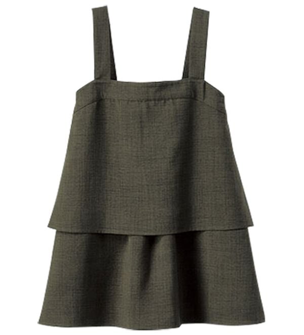 BELLUNA（ベルーナ）の「サラリ麻調素材ビスチェセットアップ（セットアップ）」｜詳細画像