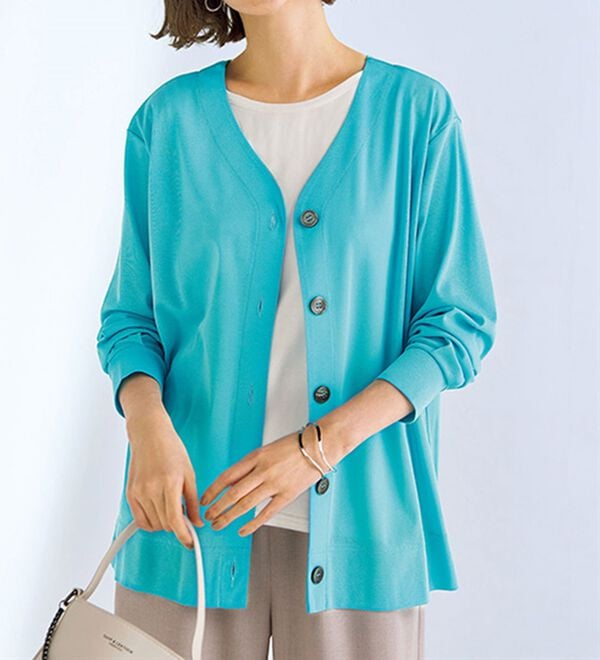 BELLUNA（ベルーナ）の「【UNDOVE】＜日本製＞マルチ機能２ＷＡＹカーディガン（その他カーディガン）」｜詳細画像