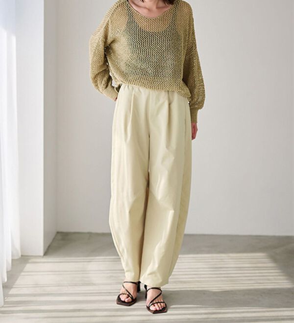 定価1.8万】2WAYダブルウエストカーブハーフパンツ 2way Double Waist