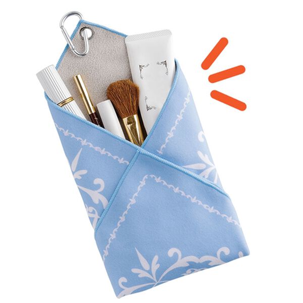 「ぴったりくっつく吸水タオル２色組（その他日用品・趣味雑貨）」｜詳細画像