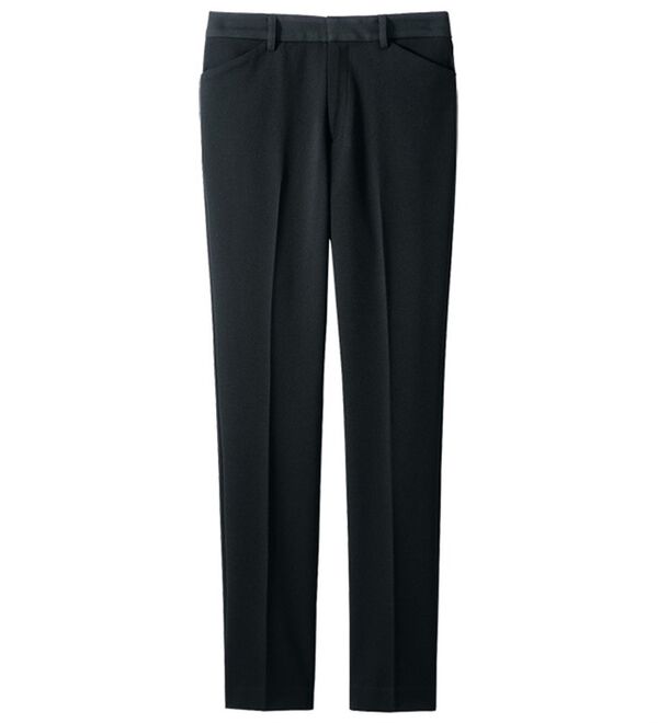 VINNO（ヴィノ）の「ソフトタッチ両面起毛テーパードパンツ（フルレングスパンツ）」｜詳細画像