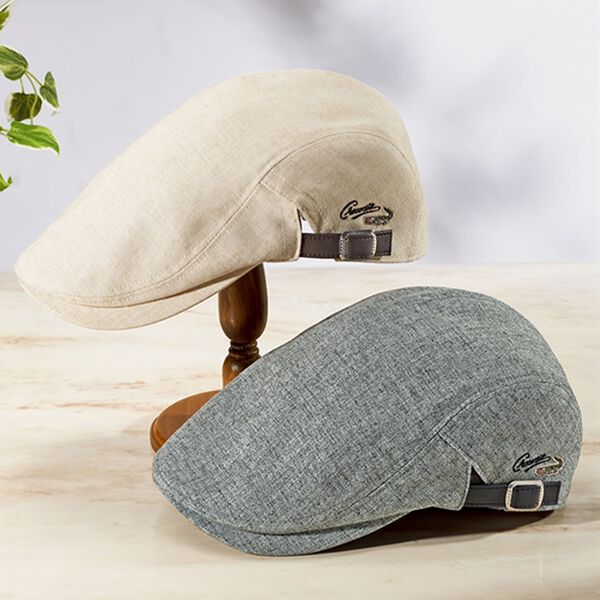 「＜クロコダイル＞高島生地麻入りダンディハット（メンズ帽子）」｜詳細画像