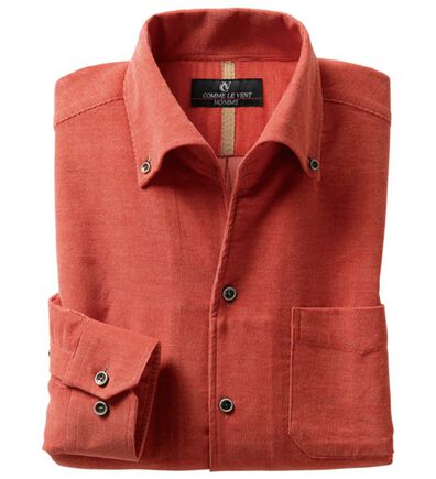 「＜コムルヴァン・オム＞メランジコーデュロイ柔らかシャツ（メンズシャツ）」